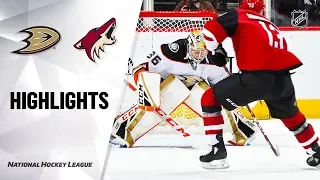 NHL Highlights | Ducks @ Coyotes 1/2/20