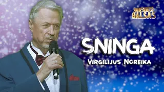 Virgilijus Noreika - Sninga (Lyric Video). LRT Naujametinis Koncertas