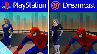 Spider-Man - PS1 vs. Dreamcast | Side by Side