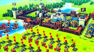 Defending My Castle Against Massive Viking Invasion In New Kingdom And Castles Update!