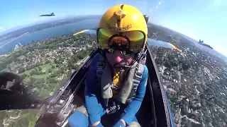 Amazing Cockpit View! US Navy Blue Angels Team Highlights 1