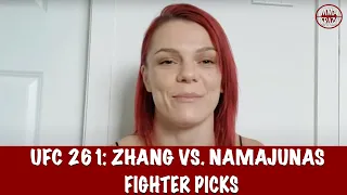 UFC 261: Weili Zhang vs. Rose Namajunas Fighter Picks