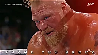 Thank you Brock 🥺 | Brock Lesnar Sad Edit | Brock Remixz