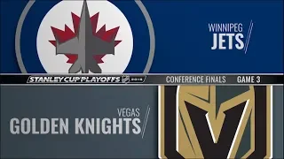 Vegas Golden Knights vs Winnipeg Jets – May. 16, 2018 | Game 3 | Stanley Cup 2018. Обзор