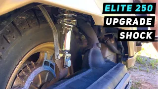 Honda Elite 250 Upgrading Rear Shocks! | Mitch's Scooter Stuff