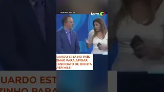 Eduardo Bolsonaro é cortado ao defender armas em TV argentina: 'Por isso tiraram o pai dele'