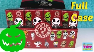 Funko Nightmare Before Christmas Mystery Minis Full Case Unboxing | PSToyReviews