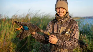 We NEVER Expected This in North Dakota! First RARE Black Duck!
