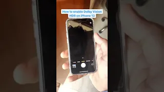 How to enable Dolby vision HDR on IPhone 12 || Techie
