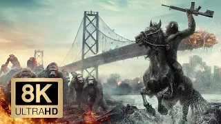 Dawn of the Planet of the Apes 8K Trailer (8K ULTRA HD 4320p)