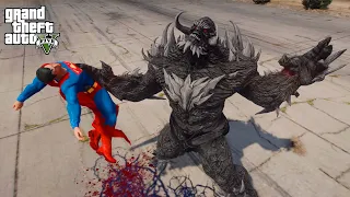 GTA 5 - Superman VS Ultimate Doomsday | The Death of Superman | Epic Full Battle!