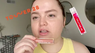 Trying Tower 28 Shine On Lip Jelly