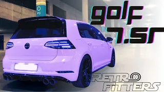 Retofitters Vw Golf 7.5R!!😱. Spins all 4 tyres at Launch💀(bonus clips at the end!!!)
