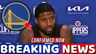 BOMB! BIG TRADE CONFIRMED AT WARRIORS! PAUL GEORGE ARRIVING! SHOCKED THE NBA! WARRIORS NEWS