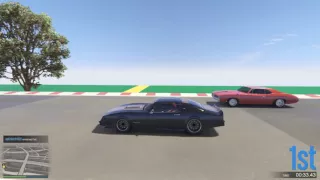 GTA 5 Top Speed Drag Race (Phoenix vs. Stallion)