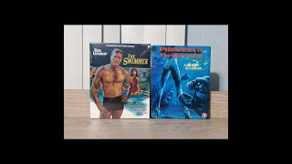 The Swimmer & Piranha II The Spawning Blu-Ray Unboxing Grindhouse Releasing / 88 Films