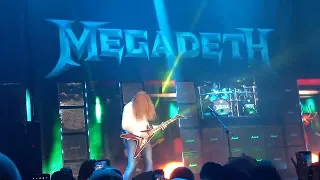 megadeth sweating bullets live Greenville s.c.5-4-22