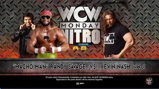 Macho Man Randy Savage vs Kevin Nash | WCW #02 | W2 May | WWE 2k23 Universe Mode