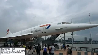 Concorde G-BOAD Guided Tour at the USS Intrepid Museum