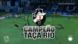 Pênaltis e comemoração do Vasco da Gama 🇵🇹 Campeão da Taça Rio 2021 (RecordTV)