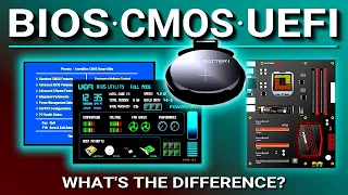 BIOS, CMOS, UEFI - What's the difference?