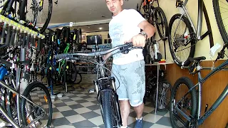 Горный велосипед VNC RockRider A5, видео обзор веломагазина VeloViva. Киев, Харьковское Шоссе