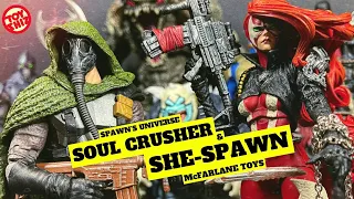 2022 SHE-SPAWN & SOUL CRUSHER | Spawn's Universe Wv 2 | McFarlane Toys