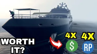 4x Money & RP | Superyacht Mission's BUT is it Worth it? GTA Online