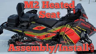 Polaris M2 Heated Seat Assembly and Installation for MATRYX