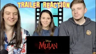 Mulan Final Trailer REACTION #SuperBowl #Mulan #Disney