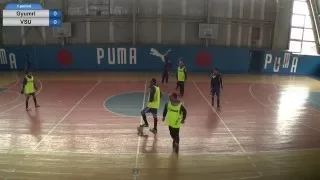 Armenian Futsal championship Gyumri vs VSU (03.04.2016)