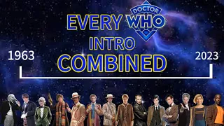 My attempt at combining every Doctor Who intro.