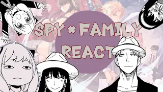 Spy × Family react to... 🚋🚨 ( MANGA SPOILER! ) 🤸‍♀️🤺