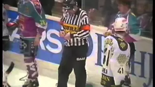 Hockey rough stuff - Season 1994-1995 playoff finals TPS vs Jokerit