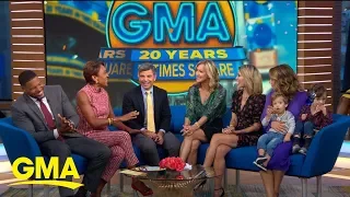 Celebrating 20 years of 'GMA' in Times Square l GMA
