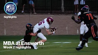 TSSAA football highlights: Ensworth 17, MBA 3