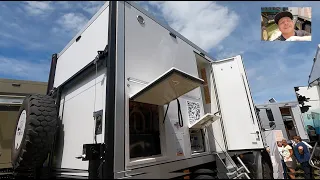 Bliss Mobil 13 foot expedition vehicle RV motorhome Camper MB Atego 4x4 walkaround and interior K398