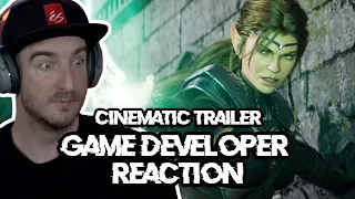 Elder Scrolls Cinematic Trailer Reaction From Game Developer / Animator