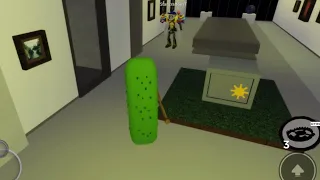 PLAYING AS THE PICKLE RICK SKIN ON ROBLOX PIGGY!! (Custom)