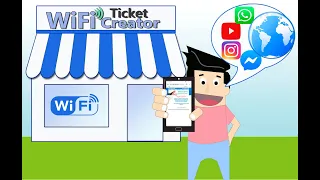 Gana dinero con tu Internet: Crea Tickets Vouchers Fichas para Routers Mikrotik, WiFi Ticket Creator