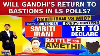 Lok Sabha Polls 2024: Battle For Amethi Continues, Will Gandhi's Return To Bastions? | News