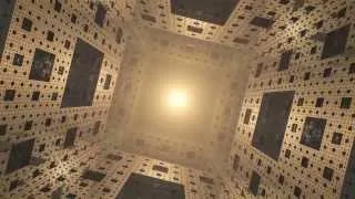 Light in Menger Sponge