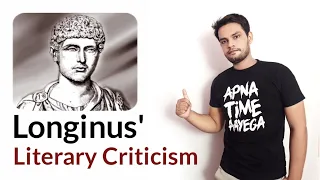 Literary Criticism : Cassius Longinus "On the Sublime" in Hindi
