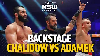 XTB KSW Epic: Gala | Event - Obszerny Backstage | VLOG | Chalidow vs Adamek