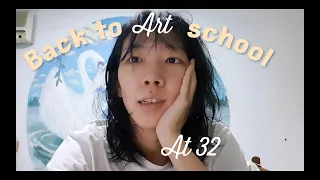 getting into art school (NAFA) + scholarship at 32