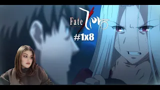 Судьба Начало| 1 сезон 8 серия | Реакция на аниме | Reaction | Fate Zero |