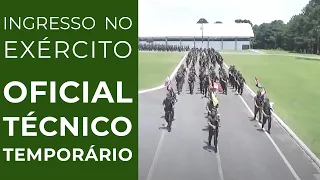 Ingresso no Exército - Oficial Técnico Temporário