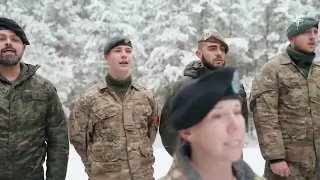 ⚡️ Легендарний український «Щедрик» виконали сержанти та офіцери НАТО