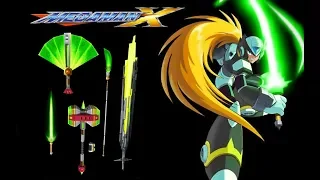 Megaman X - (ZERO) All Z-Saber and Weapons