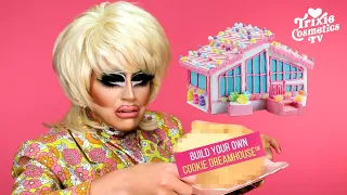Trixie builds her own "Barbie Cookie Dreamhouse" from Mattel